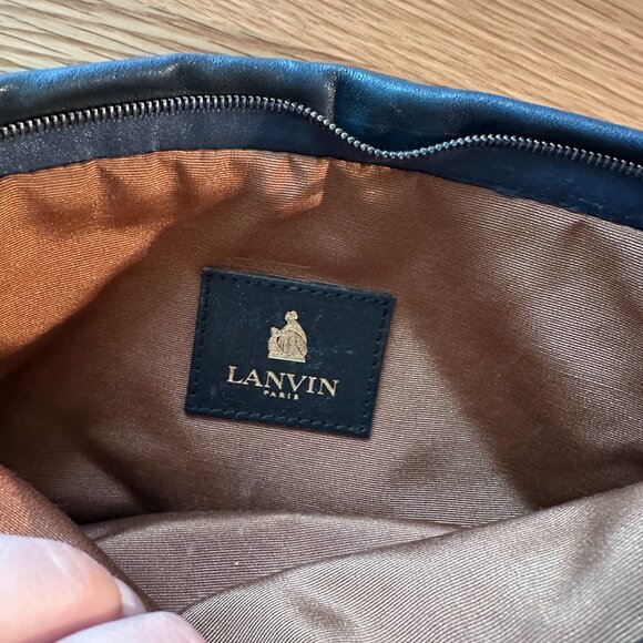 Lanvin Leather Pouch With Charm - Picture 4 of 9